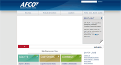 Desktop Screenshot of myafco.com